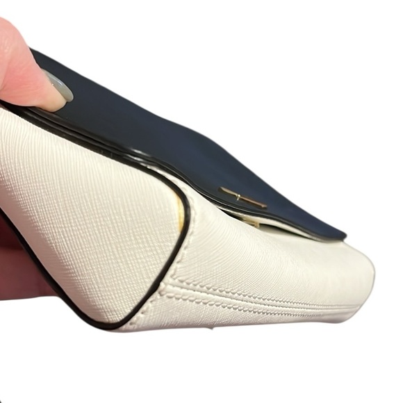 Kate Spade Authenticated Black and White Charlotte Street Alec Crossbody Bag - Picture 8 of 14